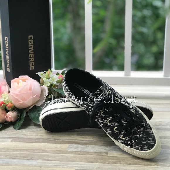 Converse Ctas Gemma OX Black/Mouse LT W AUTHEN - Picture 4 of 9